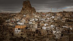 Clouds Turkey cities skies cappadocia