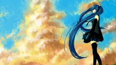 Clouds vocaloid hatsune miku