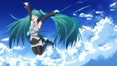 Clouds vocaloid hatsune miku