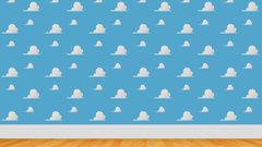Clouds wall Toy Story