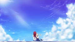 Clouds woman Anime kamio misuzu kamio haruko scenic Air (anime)