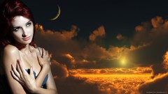 Clouds woman susan coffey