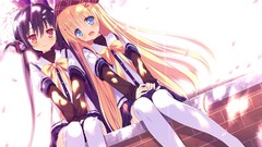 Clover long hair anime girls seifuku black hair