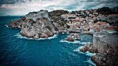 Coast croatia cityscapes dubrovnik