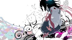 Coca-cola anime girls school uniforms