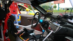 Cockpit Mitsubishi Lancer Evolution IX rally cars