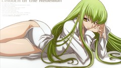 Code geass Green hair
