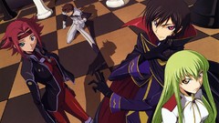 Code geass kururugi suzaku lamperouge lelouch C & C Stadtfeld 
