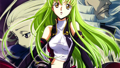 Code long Green hair