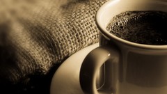 Coffee brown drinking