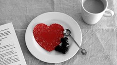 Coffee chocolate Hearts