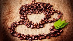 Coffee food brown drinking beans Coffee and milk