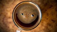 Coffee funny smiling