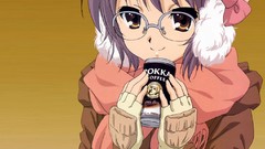 Coffee nagato yuki the melancholy of haruhi suzumiya meganekko