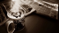 Coffee newspapers