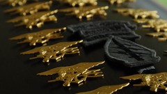 Coffin pins patch sleeve