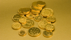 Coins Money chocolate gold