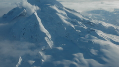 Cold ice Mountains Frozen