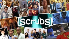 Collage scrubs zach braff Sarah Chalke Donald Faison John C. 