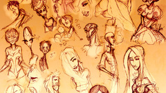 Collage sketch College collection high spookychan