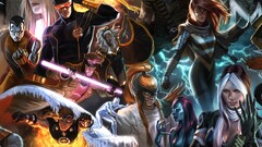 collage superhero artwork