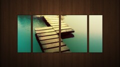 collage water pattern texture digital art