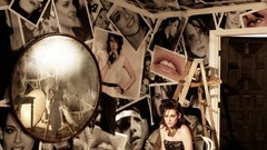 Collage woman dress Celebrity Kristen Stewart Actress brunettes 