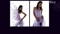 Collage woman dress Olivia Wilde brunettes