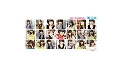 Collage woman glasses white background Celebrity asians smiling 