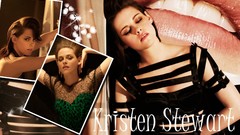 Collage woman lips Kristen Stewart Actress