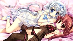 Collar anime girls underwear panties