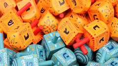 Colorful all Got This hanukkah dreidels