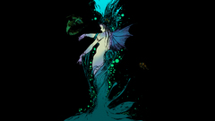 Colorful Sea maiden nature