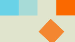 colorful square blue orange Simple Background abstract artwork