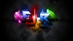 colorful Typography digital art