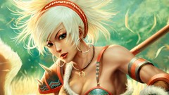 Colors faces anime girls cgi