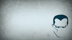 Colossus X-Men minimalistic grey background blo0p marvel comics