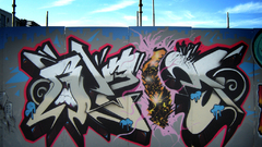 Colours Art abstract graffiti