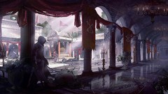 Columns assassins creed courtyard video games