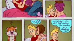 Comic strip calvin and hobbes