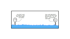 Comic strip Not From