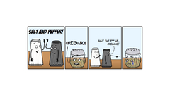 Comic strip Not From