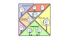 Comic strip Not From