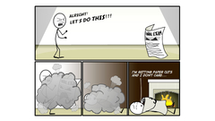 Comic strip not from