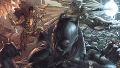 Comics artwork marvel comics Black Panther comics Storm (comics 