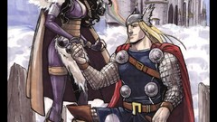 Comics Castles thor superheroes