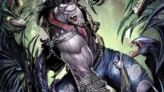 Comics creatures artwork fantasy art The Darkness cover art 