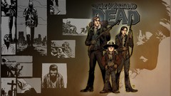 Comics drawings the walking dead