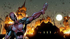 Comics explosions Deadpool Wade