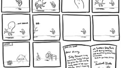 Comics fish turtles octopuses